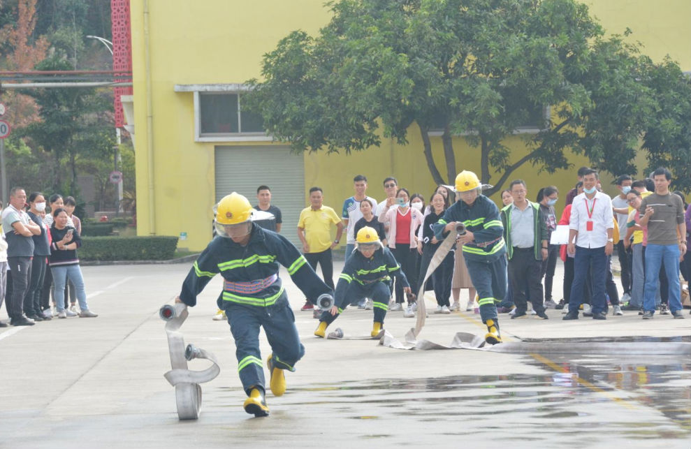 落实消防责任，消除火灾隐患  暨Kaiyun体育“119”消防月大比武活动掠影