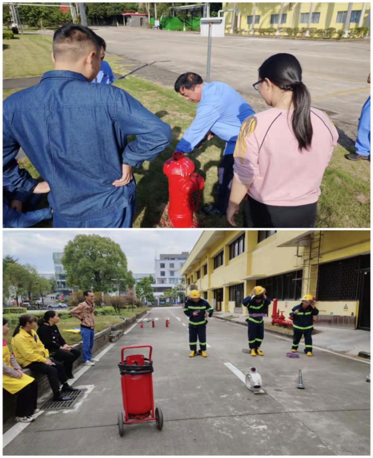 落实消防责任，消除火灾隐患  暨Kaiyun体育“119”消防月大比武活动掠影